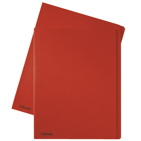 Esselte carpeta de cartón A4 rojo | solapas de 10mm | 100 unidades 1033415 203656 - 1
