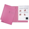 Esselte carpeta de cartón A4 rosa con lados iguales y líneas impresas | 100 unidades 2113411 203610