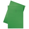 Esselte carpeta de cartón A4 verde | solapas de 10mm | con líneas impresas | 100 unidades 2013408 203628