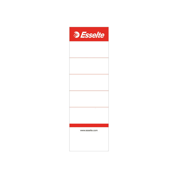Esselte lomo etiquetas cartón ancho 50 x 158 mm (100 unidades)