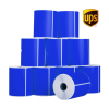 Etiquetas de envío UPS de la marca 123inkt, azules, 102 x 152 mm (10 unidades) 653151 - 1