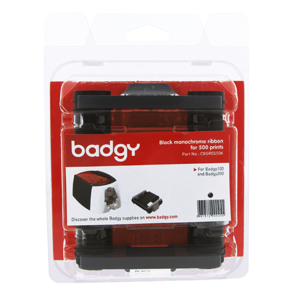 Evolis CBGR0500K cinta entintada negra (original) – imagen 2