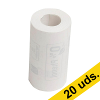 Exacompta Rollo para caja registradora 57x30x8 blanco térmico (20 unidades) 407293