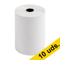 Exacompta Rollo para caja registradora 76x70x12 blanco térmico (10 unidades) 407296