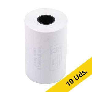 Exacompta rollo de papel térmico 57 × 40 × 12 mm blanco térmico | 10 unidades 407292 - 1