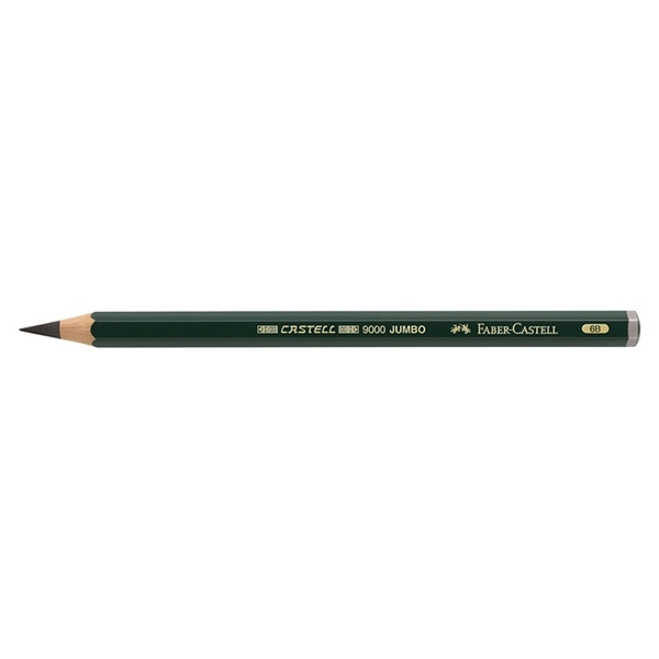 Faber-Castell 9000 Jumbo lapiz 6B 220076 - 1