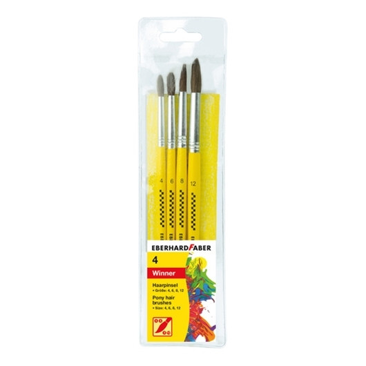Eberhard Faber kit de pinceles pelo (4 unidades)