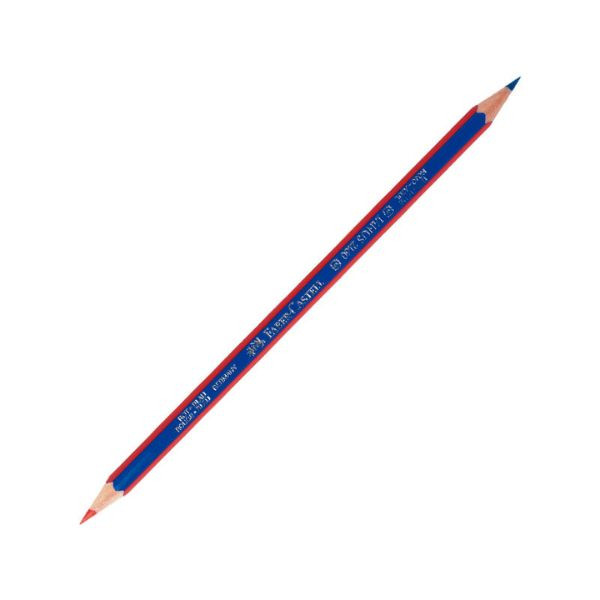 Faber Castell 2160 lápiz bicolor rojo-azul 427356 - 1