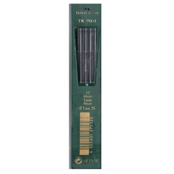 Faber-Castell Minas 2,0 mm | 2H | 10 unidades 220116 - 1