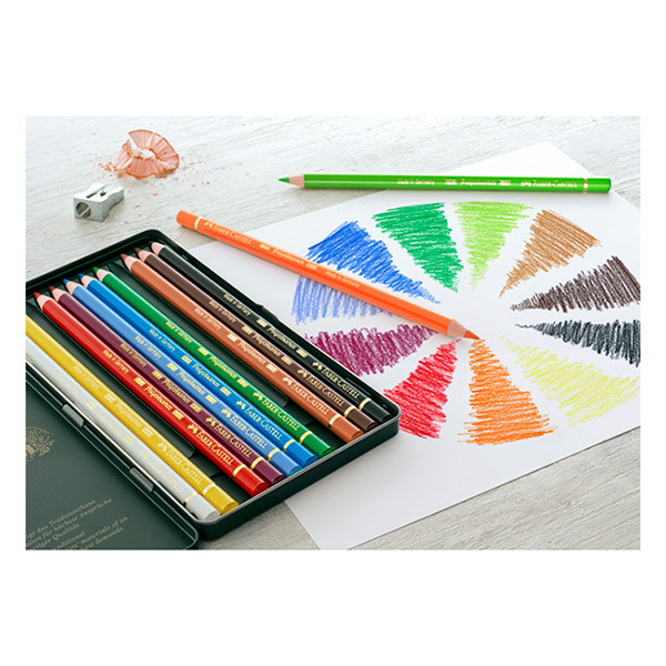 Faber-Castell Polychromos Lápices de colores en estuche (12 unidades) 220191 - 3