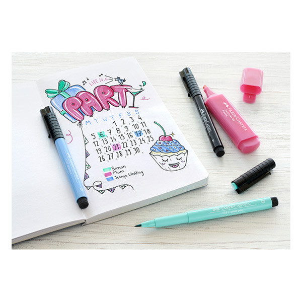Faber-Castell Set de iniciación para bullet journaling y caligrafía a mano 220139 - 3