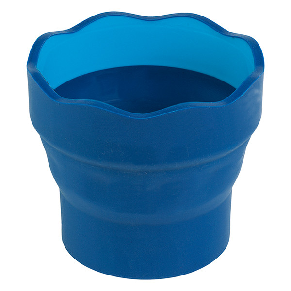 Faber-Castell vaso de agua Clic&Go azul. 220099 - 1