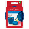 Faber-Castell vaso de agua Clic&Go azul. 220099 - 6