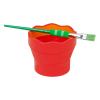 Faber-Castell vaso de agua Clic&Go rojo/naranja. 220100 - 3