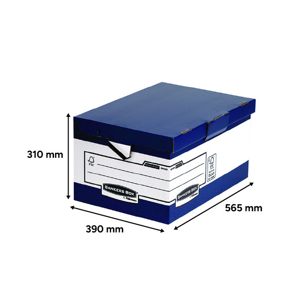 Fellowes Bankers Box caja de almacenamiento y transporte A4/A3 565 x 390 x 310 mm 214158 - 2