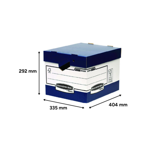 Fellowes Bankers Box caja de almacenamiento y transporte A4 404 x 335 x 292 mm 214157 - 3