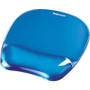 Fellowes Crystal alfombrilla de ratón con reposamuñecas azul 427428 - 1