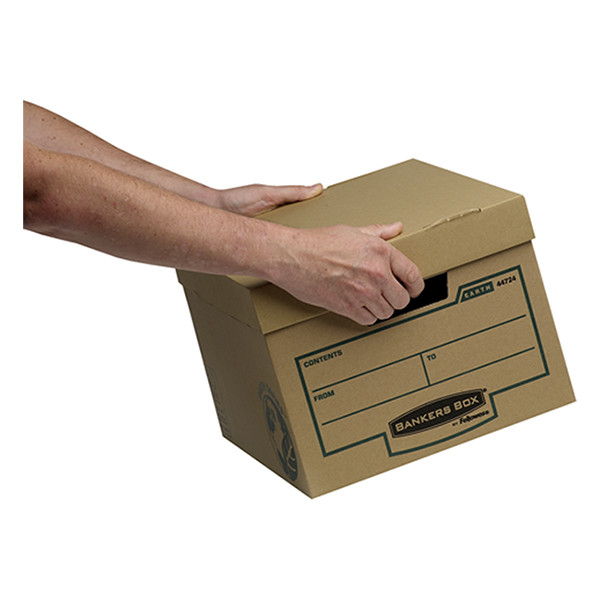 Fellowes Earth caja de archivo y transporte 410 x 326 x 257 mm (10 unidades) 213235 - 3