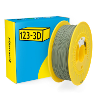 Filamento PETG Verde Mate 1,75 mm 1 kg (marca 123tinta) DHM00244