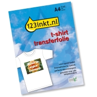 Fim transfer camiseta blanca (5 hojas) (marca 123tinta) 4004C002C C13S041154C 060800