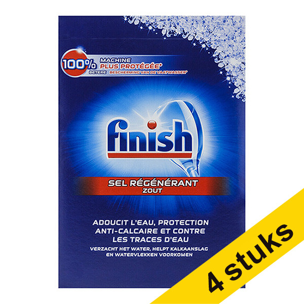 Pack 4 unidades - Finish Sal Lavavajillas 4 kilos SFI01007 - 1