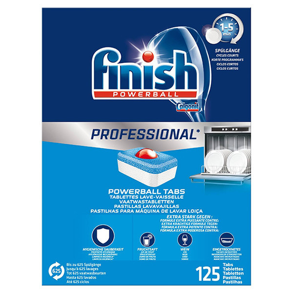 Finish Pastillas para lavavajillas Finish Powerball Professional (125 lavados)  SFI00011 - 1