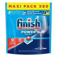 Finish Power All in 1 Regular Pastillas para lavavajillas (80 pastillas)  SFI01014