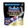 Finish Powerball Ultimate Infinity Shine Regular Pastillas para lavavajillas (55 pastillas)  SFI01030 - 1
