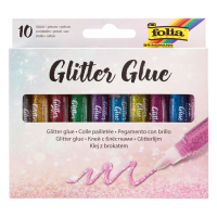 Folia pegamento brillante surtido (10 piezas) 222138