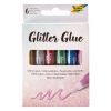 Folia pegamento glitter surtido (6 piezas) 222137 - 1