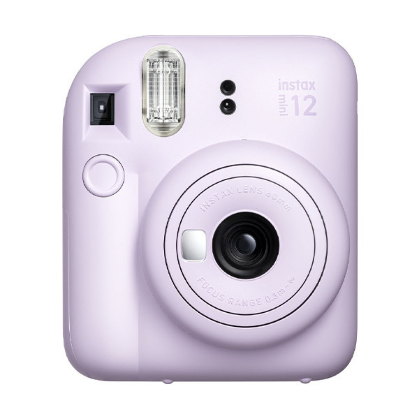 FujiFilm Pack: Fujifilm Instax mini 12 morado con funda y 20 hojas de papel  150883 - 2