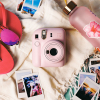 FujiFilm Pack: Fujifilm Instax mini 12 rosa con funda y 20 hojas de papel  150887 - 6