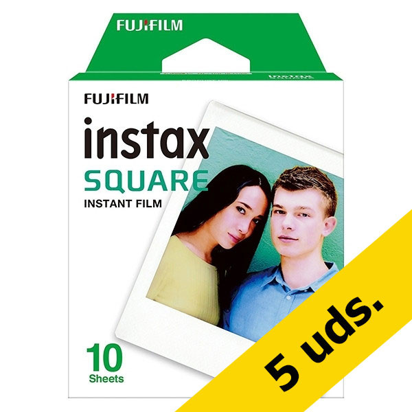 FujiFilm Papel fotográfico Fujifilm instax cuadrado - Pack 50 hojas  426319 - 1