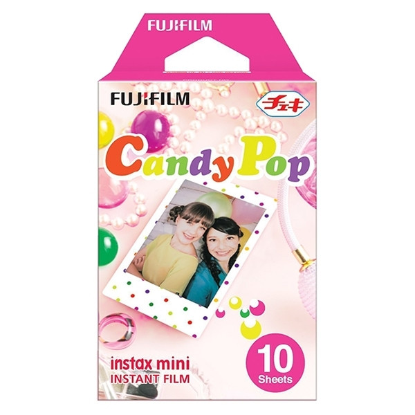 FujiFilm Papel fotografico Fujifilm instax mini film Candy Pop 10 hojas 16321418 150821 - 1