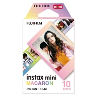 Papel fotografico Fujifilm instax mini film Macaron 10 hojas