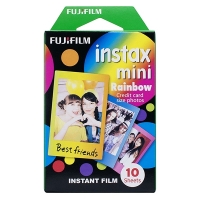 FujiFilm Papel fotografico Fujifilm instax mini film Rainbow 10 hojas 16276405 150820