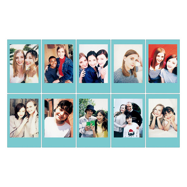 FujiFilm Papel fotografico Fujifilm instax mini film Sky Blue 10 hojas 16537055 150825 - 4