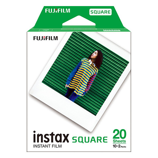 FujiFilm Papel fotografico Fujifilm instax square 20 hojas 16576520 150861 - 1