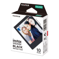 FujiFilm Papel fotografico Fujifilm instax square Black Frame 10 hojas 426640