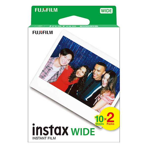 FujiFilm Papel fotografico Fujifilm instax wide 20 hojas 16385995 150827 - 1