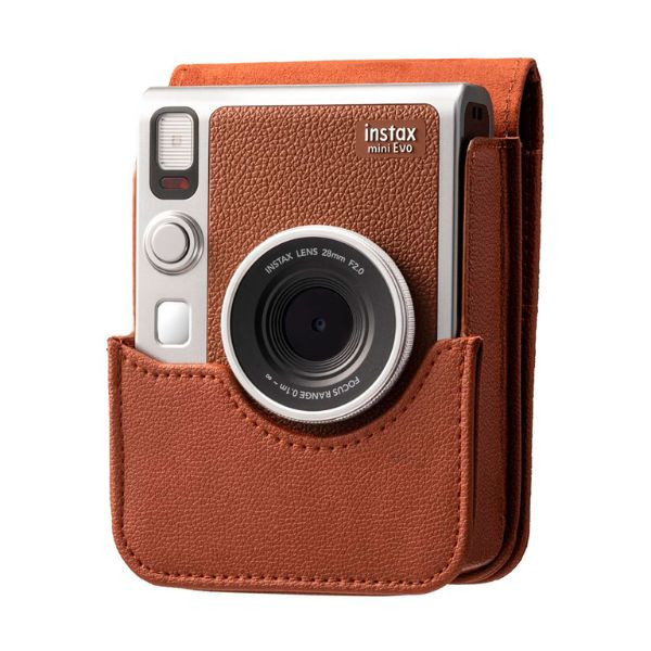 Fujifilm Funda para Instax Mini Evo Marrón 427265 - 2