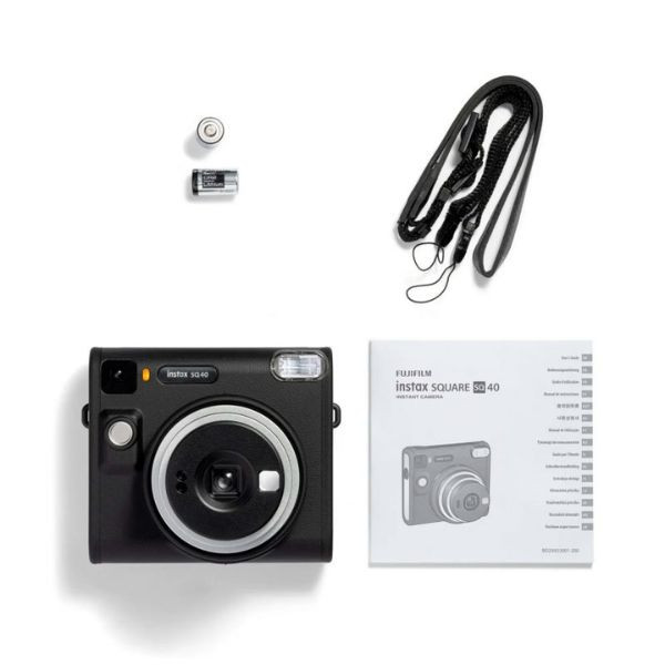Fujifilm Instax Cámara Instantánea SQ40 Negra 427252 - 3