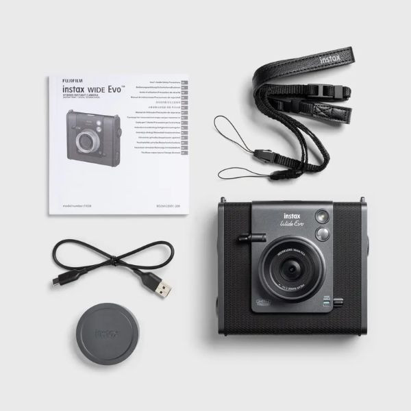 Fujifilm Instax Cámara Instantánea WIDE EVO Negra 427246 - 3