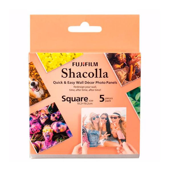 Fujifilm Instax Caja Shacolla 10,2x10,2 cm 5 unidades 427290 - 1