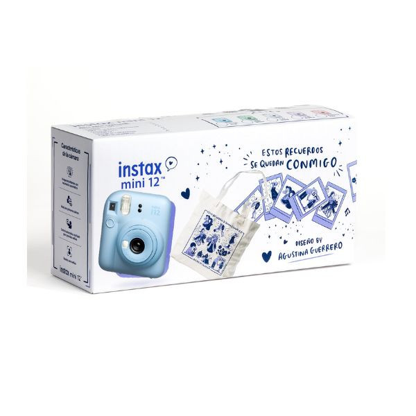 Fujifilm Instax Mini 12 Pastel Blue Instant Camera Kit 426961 - 3