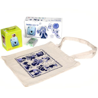 Fujifilm Instax Mini 12 Pastel Blue Instant Camera Kit 426961
