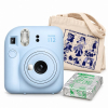 Fujifilm Instax Mini 12 cámara instantánea azul pastel | Kit con 10 fotos y bolsa 426961 - 1