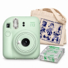 Fujifilm Instax Mini 12 cámara instantánea verde menta | Kit con 10 fotos y bolsa 426962 - 1