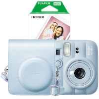 Fujifilm Instax Mini 13 cámara instantánea azul | Pack funda azul + 20 hojas de papel fotográfico 150927