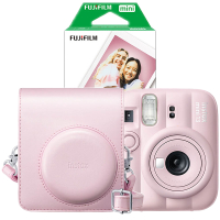Fujifilm Instax Mini 13 cámara instantánea rosa | Pack funda rosa + 20 hojas de papel fotográfico 150928